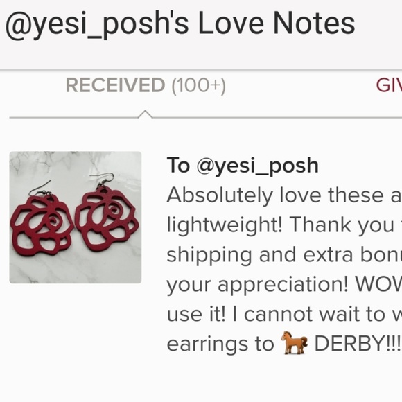 Dark brown laser cut wooden round floral earrings - Picture 8 of 8